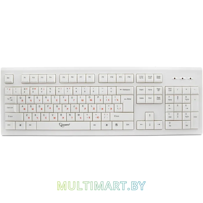 Клавиатура Gembird KB-8353U (бежевый)